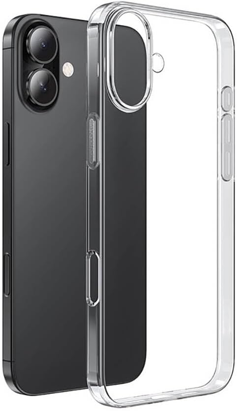 Alternative view of Apple ile uyumlu iPhone 16 Kılıf Zore Süper Silikon Kapak Şeffaf