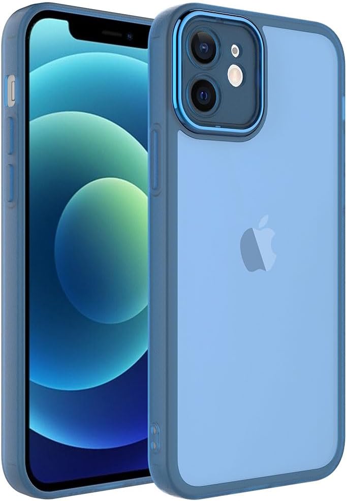 Alternative view of Spia Apple iPhone 11 Kılıf Mavi Primula Kamera Korumalı Kapak Koruyucu Tasarım (Apple iPhone 11, Mavi)