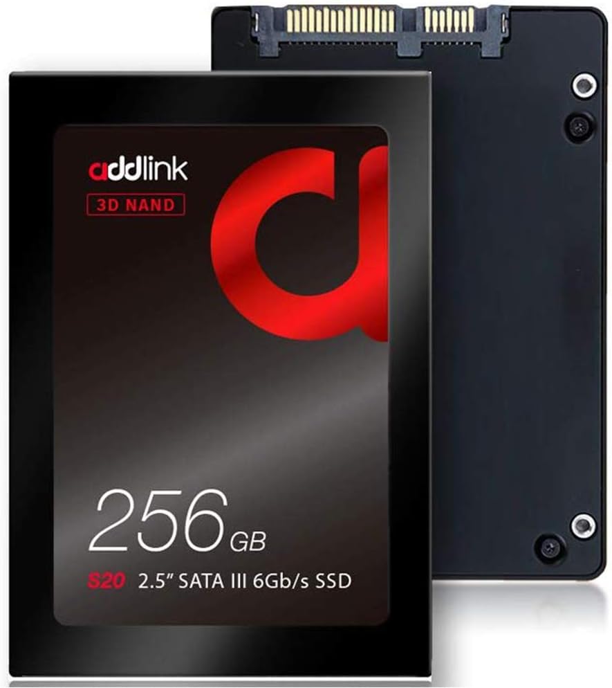 Alternative view of Addlink 256GB 510-400 MB/s 2.5” SATA III 6Gb/s SSD AD256GBS20S3S