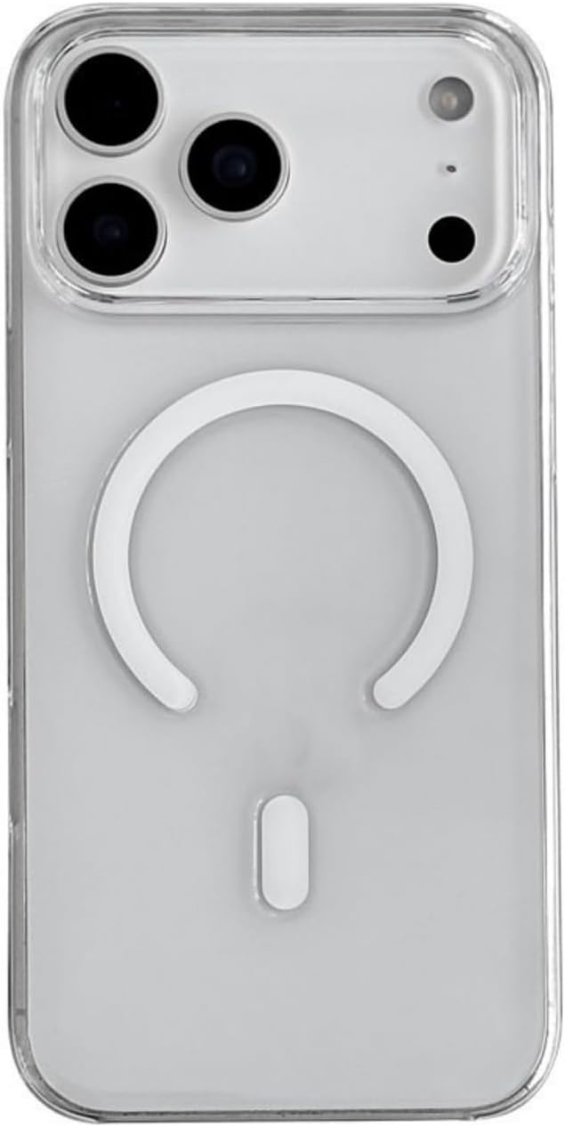 MagSafe Uyumlu iPhone 17 Pro Telefon Kılıfı, Ultra İnce, Dayanıklı (Şeffaf) - Görsel 3