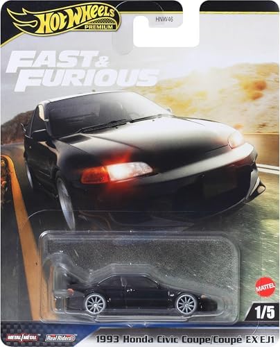 Alternative view of Premium - 1993 Honda Civic Coupe/Coupé EX EJ1 (1/64) Fast & Furious