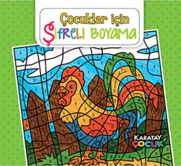 beleşe Çocuklar için Eğlenceli ve Huzurlu Mandala Boyama Defteri Erkek/Kız çocukÖzel Seri Kişisel Gelişim Kitabı Öğretici Desenli Kitap Büyük Boy Boyama Kitabı (Şifreli Boyama)