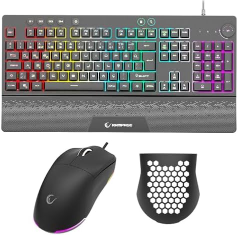 Alternative view of Siyah Usb RGB Aydınlatmalı Q Gaming 4 Tuş Makrolu Oyuncu Klavye Mouse Set