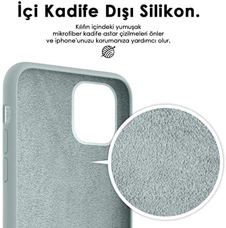 Apple iPhone XR için Kılıf Liquid Lansman Silikon Papaya [iPhone XR ile Uyumlu Kılıf - ]