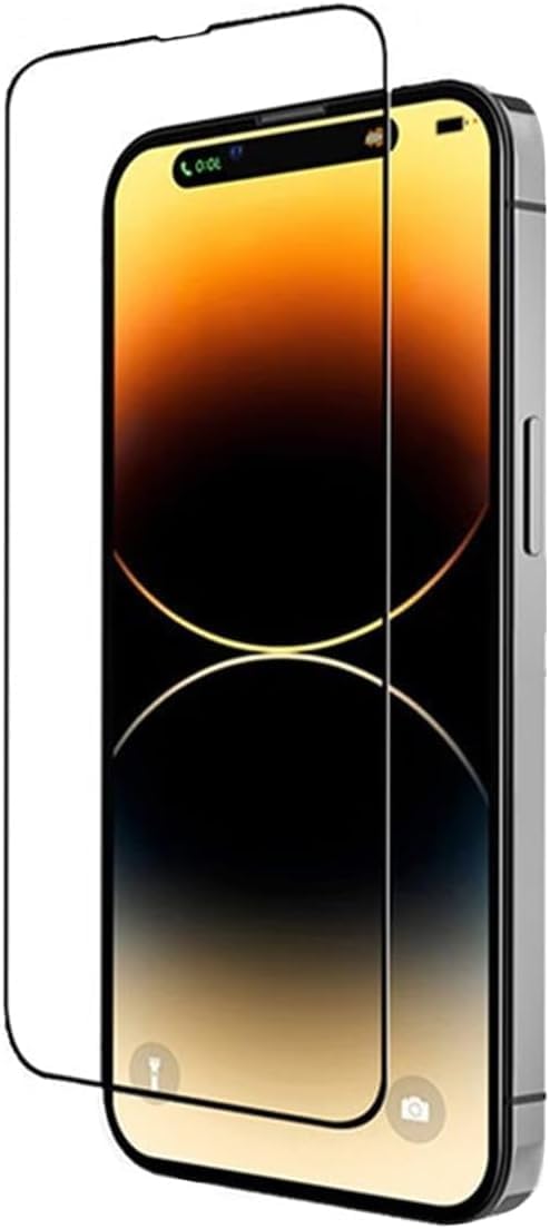 iPhone 16 Pro Uyumlu Full Tam Ekran Kırılmaz Temperli Cam Ekran Koruyucu – 9H Sertlik, Kenardan Kenara Tam Koruma, Ultra Şeffaf, Baloncuksuz Kolay Uygulama, Parmak İzi Tutmaz HD Cam - Görsel 3