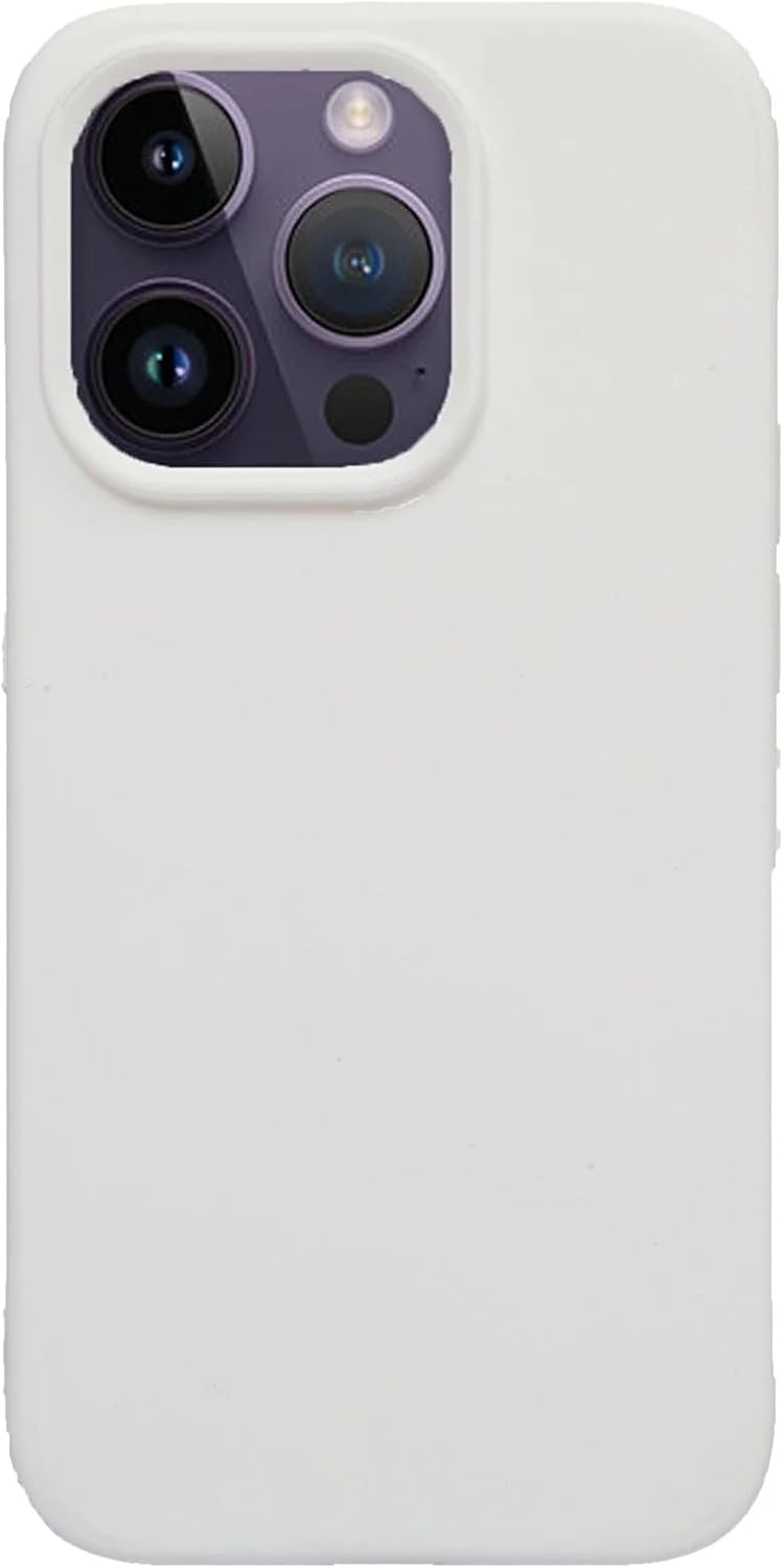 Alternative view of & AKSESUAR iPhone 14 Pro Max ile Uyumlu İçi Kadife Kaplama Gerçek Silinebilir Vakum Kutulu Leke Tutmaz Lansman Kılıf Şok Emici Full Kasa Koruma Sağlayan Kılıf (Beyaz)