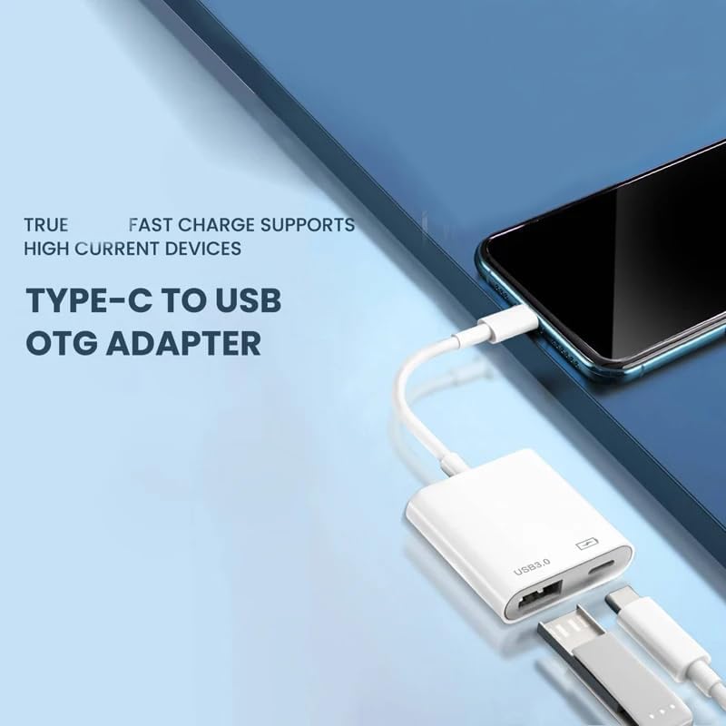 Alternative view of Type-C to USB 3.0 Konvertör iPhone 16 Serisi Uyumlu  Xiaomi  Uyumlu Çevirici Flash Disk USB Bellek Kullanak İçin ZR570
