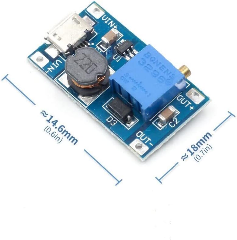 Alternative view of MT3608 2A Yükselteç DC-DC Aşamalı Güç Modülü Micro Usb Çıkışlı
