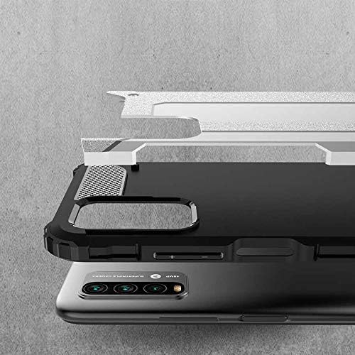 Alternative view of Xiaomi Poco M3 ile uyumlu Çİft Katman Koruyucu Crash Military Tank Kılıf - Kırmızı