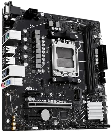 Asus PRIME A620M-E-CSM A620 AM5 Soket DDR5 6400(OC) MHz mATX Anakart - Görsel 3
