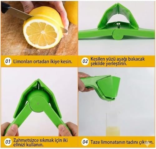 Pratik Katlanır Manuel Narenciye Meyve Sıkacağı - Görsel 3