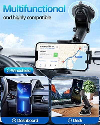Alternative view of SKBSD Cep Telefonu Tutucu Araç Telefonu Tutucu Araba için [Kararlı Sürüm ve Asla Wobble] Araba Cep Telefonu Montaj Vantuz Tutucu Smartphone Montaj Araba iPhone   Mate LG
