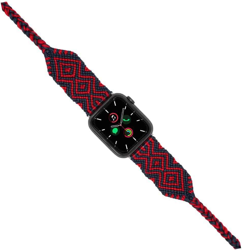 Alternative view of Hippi Natural Silver 42-44-45-49 mm Smart Watch Braided Band