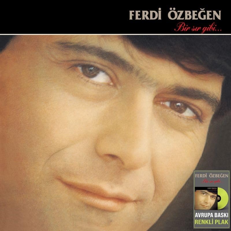 Alternative view of Ferdi Özbeğen Bir Sır Gibi Renkli Plak, Avrupa Baskı, LP Vinyl