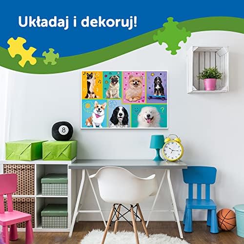 50014 60 XXL Süper Şekil çılgın şekiller, büyük parçalar, masal karakterleriyle renkli yapbozlar, 4 yaş ve üstü çocuklar için eğlence, , Mickey ile her zaman eğlenceli - Görsel 3