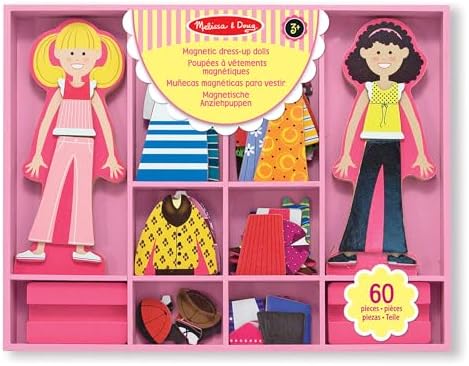 Melissa & Doug 14940 Ahşap Mıknatıslı Giydirme Abby Ile Emma - Görsel 3