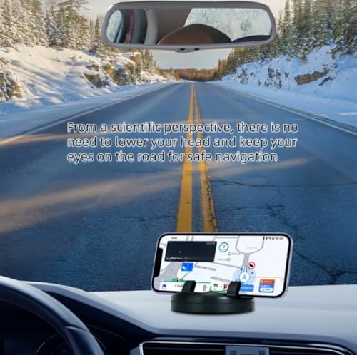 360 ° Dönebilen Araba Telefon Tutucu Seti, Numaratörlü, Park Numarası, Kaymaz Telefon Tutucu,