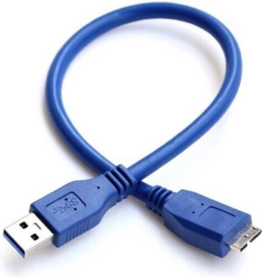 USB 3.0 HDD Taşınabilir Harddisk Veri Data Bağlantı Kablosu 30 cm 4530 - Görsel 3