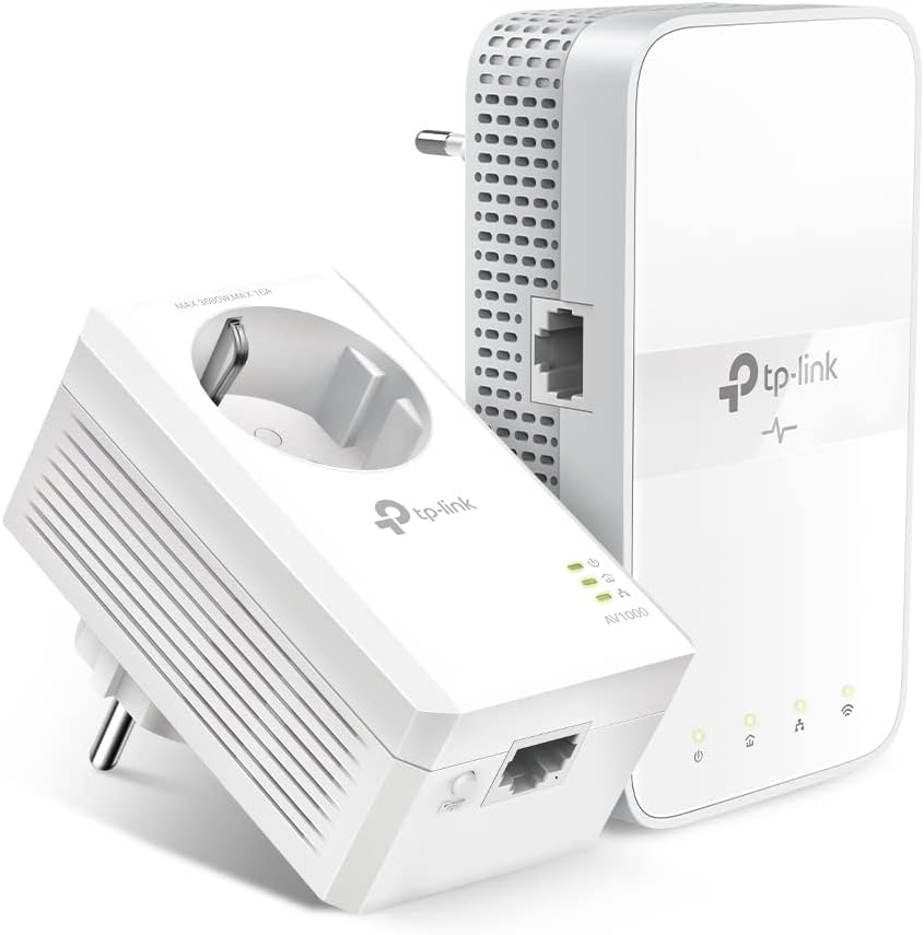 Alternative view of TL-WPA7617 KIT, AV1000 Gigabit Passthrough Powerline ac Wi-Fi Kit