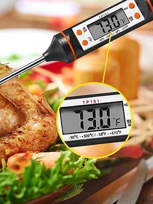 Süt, Mama ve Yoğurt için Daldırma Tip Termometre