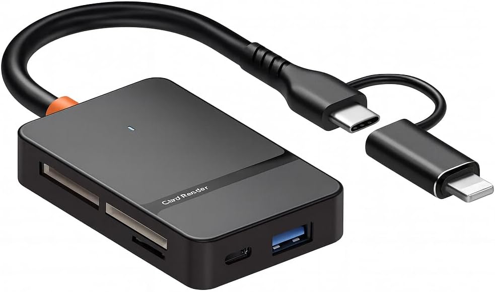 8İN1 Type-C Çoklayıcı Adaptör, USB HUB Çevirici USB A, SD, TF, MS Kart Girişli Çok Portlu Dönüştürücü, Laptop, Android, Tablet, Macbook Uyumlu, Hızlı Veri Aktarımı, Tak-Çalıştır