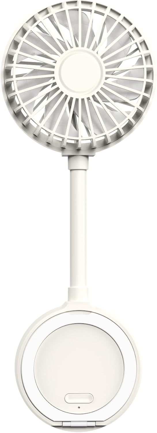 Xenon Smart El Vantilatörü | Şarjlı Taşınabilir Teleskobik Katlanabilir Sessiz, Mini Fan X6104 (Beyaz) - Görsel 3