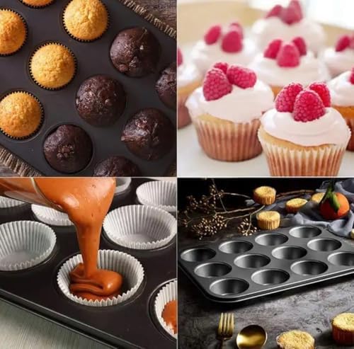 Alternative view of Muffin, Kek Kalıbı 6 lı, 12 li ve 24 lü (012)