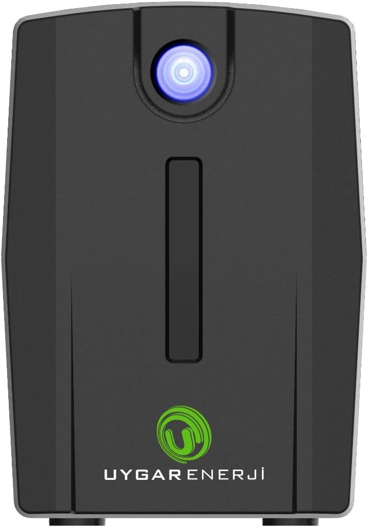 Uygar Enerji TUNA 1000VA LINE INTERACTIVE UPS 1×12V9AH Yeni Nesil Akülü Güç Kaynağı Ups((1000VA)