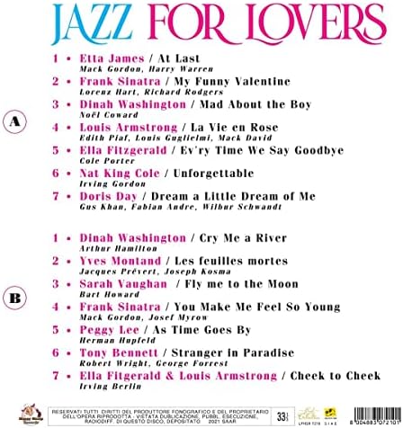 Jazz For Lovers Plak - Görsel 2