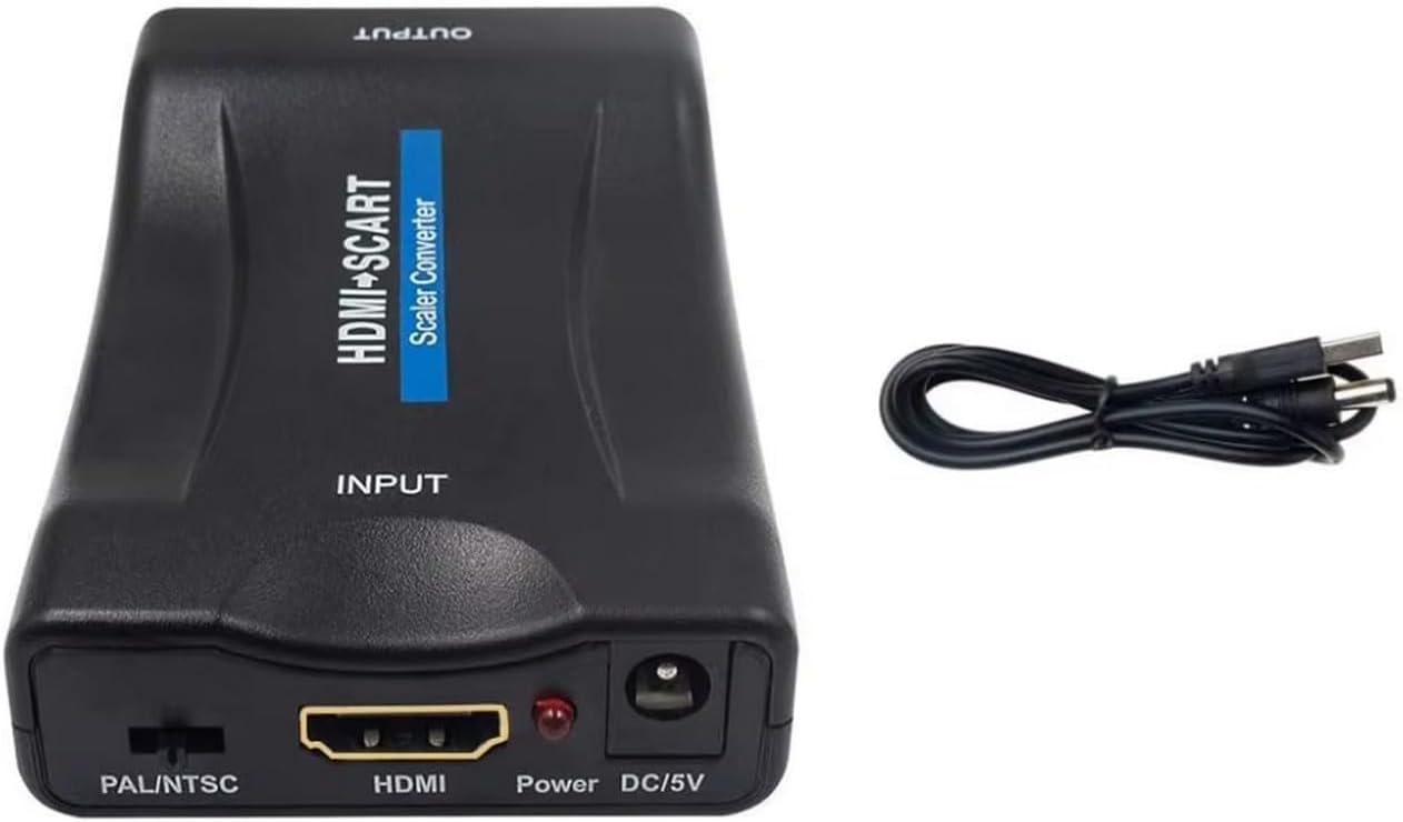 Alternative view of HDMI to SCART Aktif Çevirici Dönüştürücü Adaptör, Av Video Çevirici, (SCARTI HDMI DÖNÜŞTÜRMEZ)