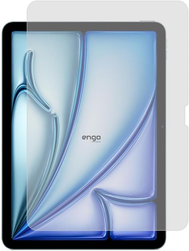 Apple iPad Air 11 inç Mat Ekran Koruyucu Şeffaf M2 M3 M4 ile Uyumlu - Görsel 3