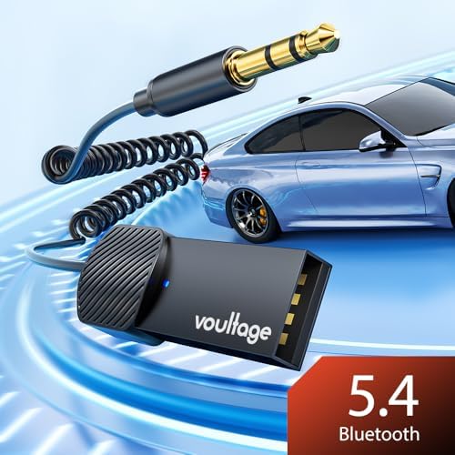 Bluetooh 5.4 Aux Jak Kablosuz Araç Ses Dönüştürücü Kiti - Görsel 3