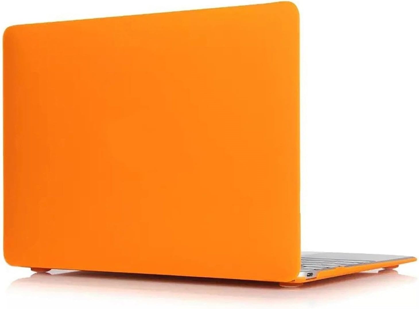 Alternative view of MacBook Air Kılıf 13 inç A1369 A1466 Uyumlu Mat TPU Sert Kapak İnce Hafif Koruyucu Hard Shell Darbe Emici Laptop Kılıfı Çizilmelere Karşı Koruma Turuncu