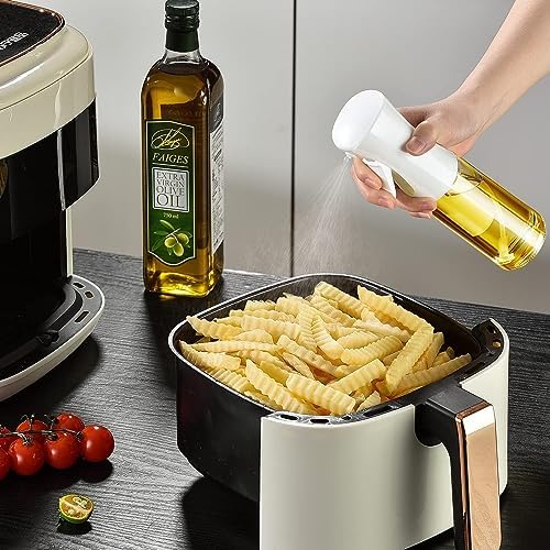 Sprey Yağdanlık Cam Şişe Yağ Püskürtücü 225 ml Airfryer Kızartma Izgara Salata İçin Yağlık