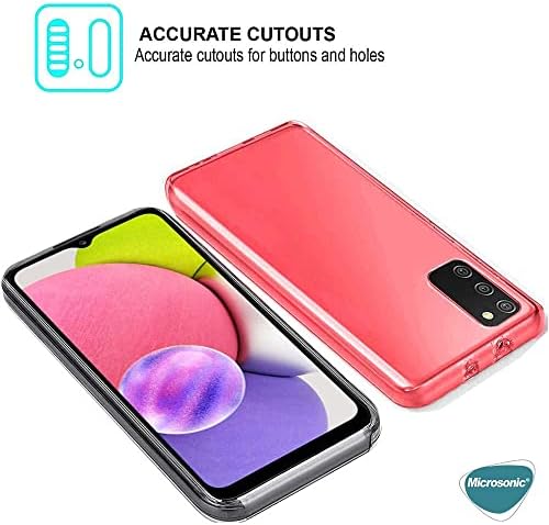 Alternative view of Galaxy A34 Kılıf 6 Tarafı Tam Full Koruma 360 Clear Soft Şeffaf [Galaxy A34 ile Uyumlu Kılıf - Şeffaf]