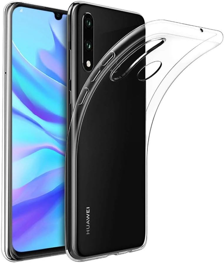 Alternative view of P30 Lite ile Uyumlu Kılıf Şeffaf Silikon Kamera Korumalı 0,30 mm