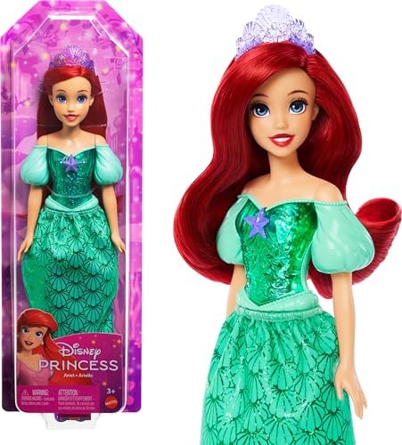 Mattel Prenses - Ariel prensesi oyuncakları, Ariel bebek ve aksesuarları HLW10 - Görsel 2
