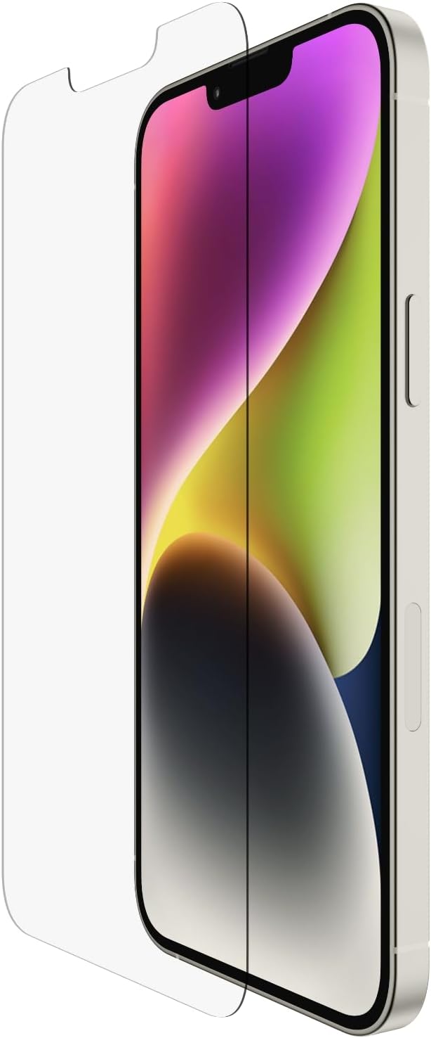 Alternative view of UltraGlass iPhone 14 Plus, iPhone 13 Pro Max Ekran Koruyucu, AntiMikrobiyal İşlem Görmüş, Kabarcıksız Uygulama ve Kurulum Kılavuzu Tepsisi Dahil, 9H Sertlik Testi Yapıldı, Temperli Cam