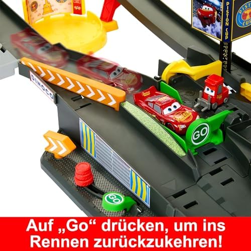 Alternative view of Mattel,  Pixar Cars Piston Kupası Yarış Seti, Hpd81, Çok Renkli