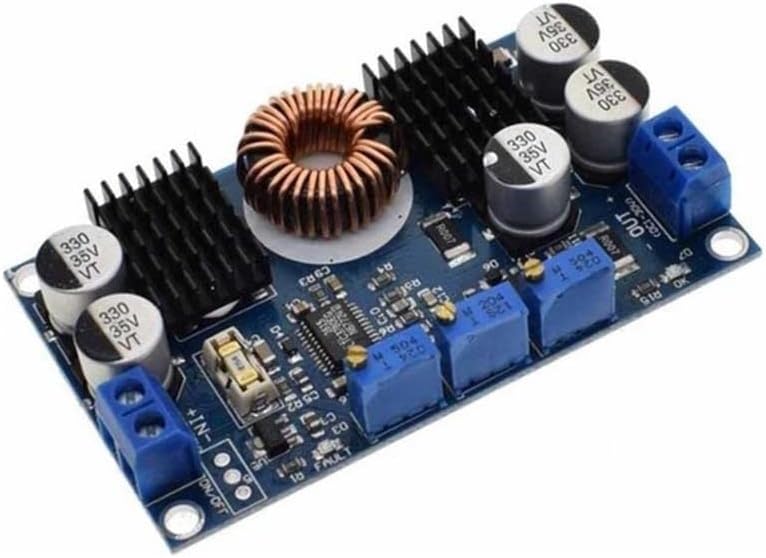Alternative view of Güç Kaynağı Modülü LTC3780 Dc-Dc 5-32V Ila 1V-30V 10A Otomatik cc Cv Adım Yukarı/aşağı Boost/buck Regülatör Şarj Modülü
