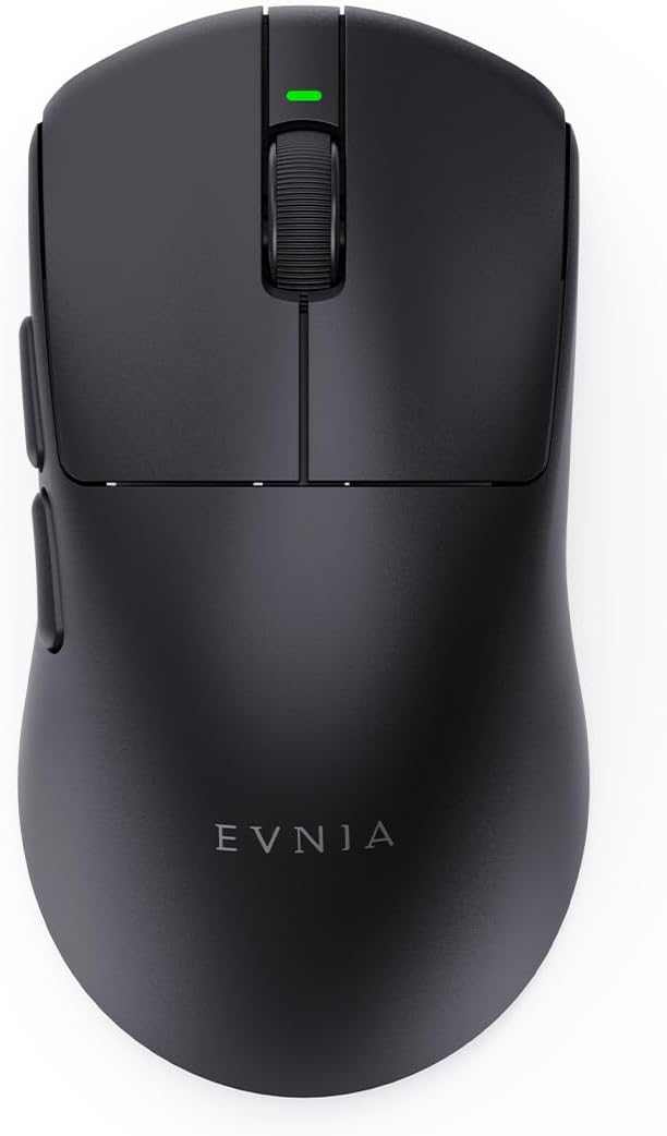 EVNIA Serisi SPK9618 Kablosuz Bluetooth Dual Mod 26000DPI 6 Tuşlu Optik Oyuncu Mouse Siyah