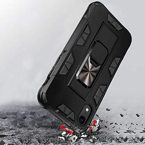 Spia Apple iPhone XR 6.1 Kılıf Siyah Alp Standlı Silikon Kılıf Orijinal Esnek İnce Geliştirilmiş Dayanıklı Darbe Karşıtı Koruyucu Yeni Nesil Tasarım (Apple iPhone XR 6.1, Siyah) - Görsel 3