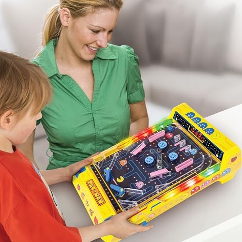 Alternative view of Merchant Ambassador Electronic Arcade Pinball Pac-Man Edition Masaüstü Oyunu