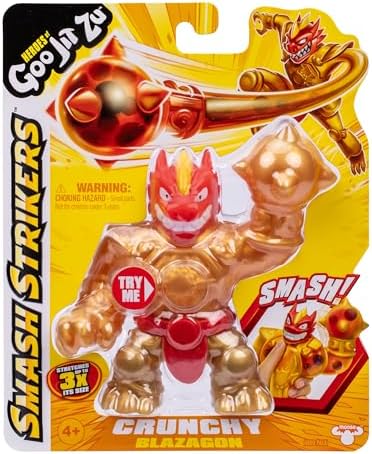 GIOCHI PREZIOSI GOO JIT ZU 42792 Hgjz Smash Strikers Tekli Figür Blazagon - Görsel 3