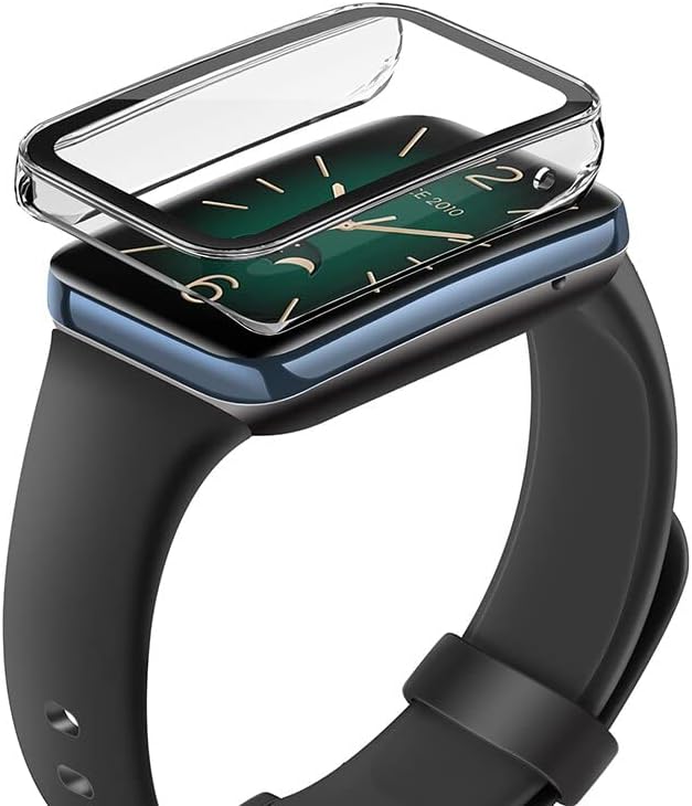 Alternative view of Xiaomi Mi Band 7 Pro ile Uyumlu Sert PC Kasa Koruma Mi Band 7 Pro ile Uyumlu Gard Çerçeve Şeffaf