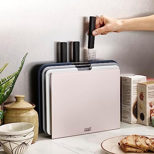 Alternative view of Nest 6 Parçalı Kesme Tahtası ve Bıçak Seti, Gümüş