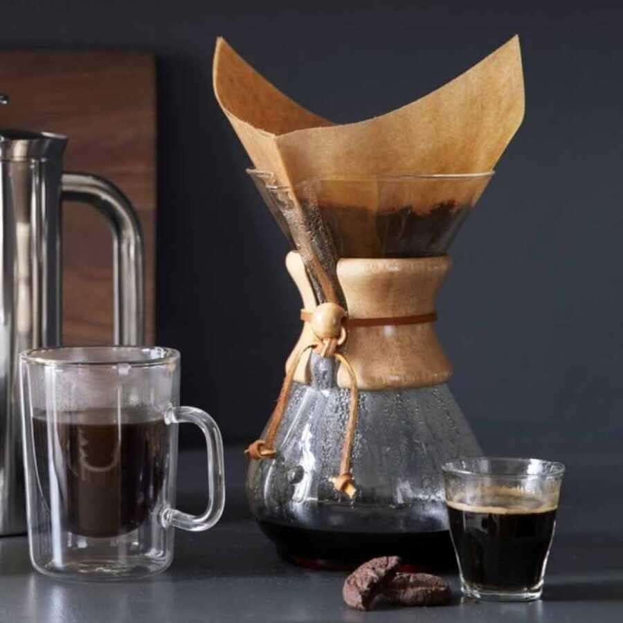 600 ml Termisil Borosilikat Cam Demleme Karafı – Kahve ve Bitki Çayı Demleme Sürahisi, Isıya Dayanıklı Cup Coffee Pot, Şeffaf Manuel Demleme Kabı-Demleme Sürahisi - Görsel 3