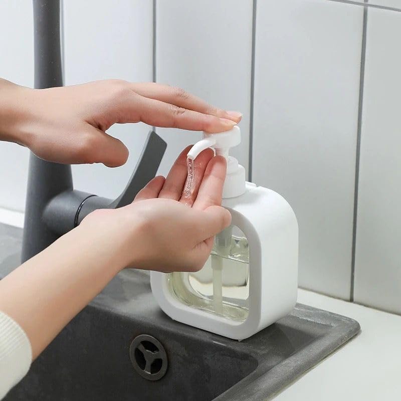 400 ml Dikdörtgen Banyo Mutfak Sıvı Sabunluk Bulaşık Lavabo Deterjanlık,Tezgah Üstü Dikdörtgen Banyo Mutfak Sıvı Sabunluk | Banyo Mutfak Bulaşık Lavabo Deterjanlık (1)