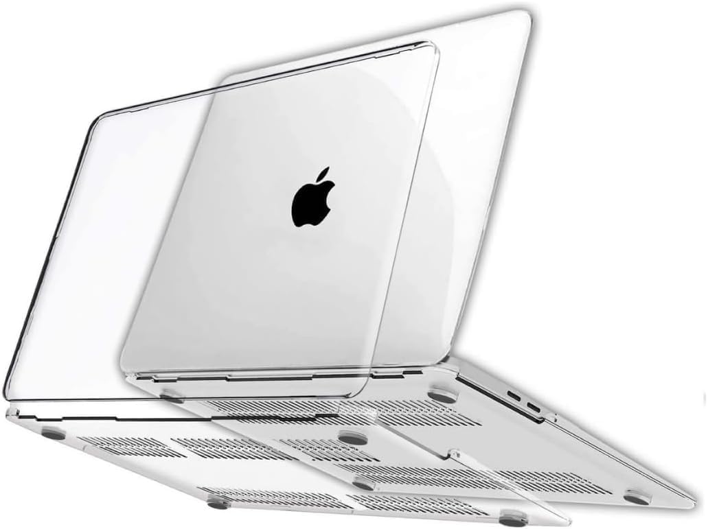 MacBook Pro 14 inç 2021-2024 M4/M3 Max/M3 Pro/M3/M2/M1 Max/M1 Pro/M1 Çip ile Uyumlu Şeffaf Dayanıklı Koruyucu Kılıf, Ultra İnce Elastik Kapak A2442 A2779 A2918 A2992 A3112 A3185 A3401 (Şeffaf)