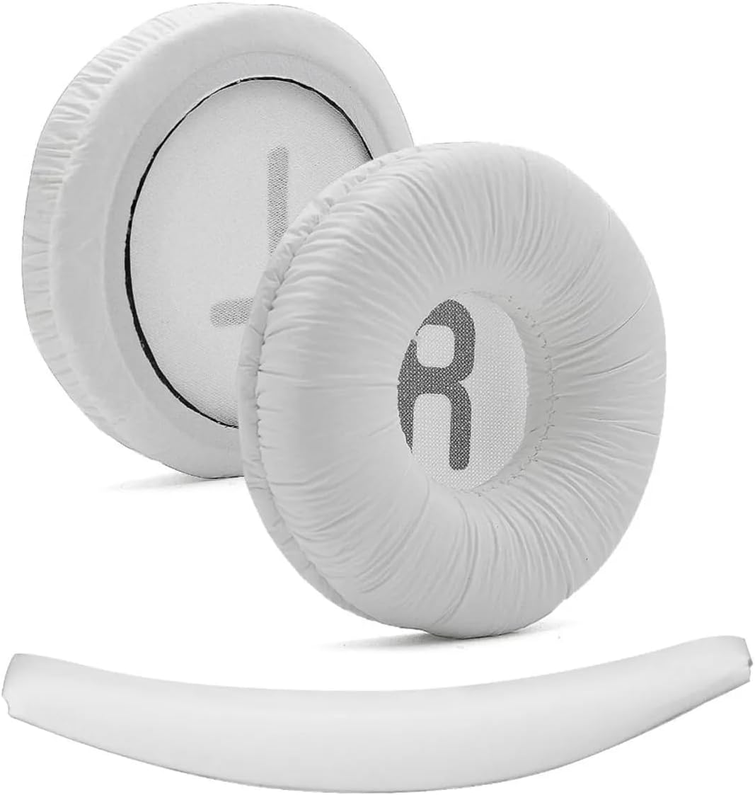 Jbl Kulaklık Pedi 450/460/500/510 BT Tune 600T250/300 Uyumlu Jbl Kulaklık Süngeri +Yastığı Takımı Beyaz - Görsel 3